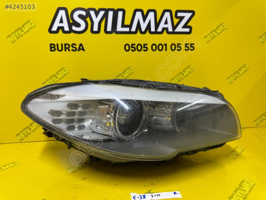 Orjinal BMW 5 Serisi F10 Modeli Sağ Far - Oto Çıkma Parça