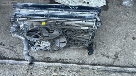 Fiat Doblo 4 radyatör seti orijinal