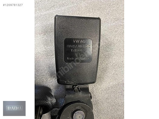 VW GOLF 7 ÜÇ NOKTALI EMNİYET KEMERİ 5G0 857 807 RAA