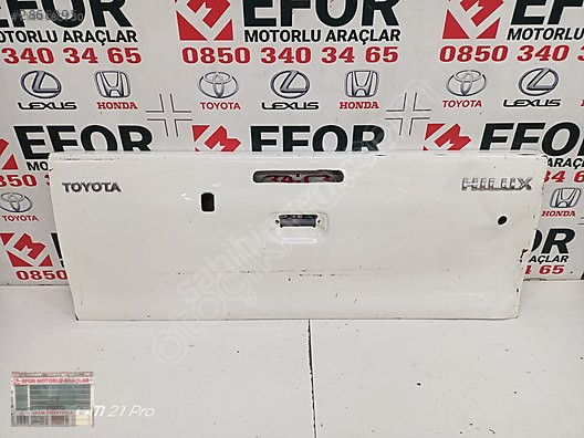 TOYOTA HİLUX BAGAJ KAPAĞI ÇIKMA ORİJİNAL PARÇA 2005-2014