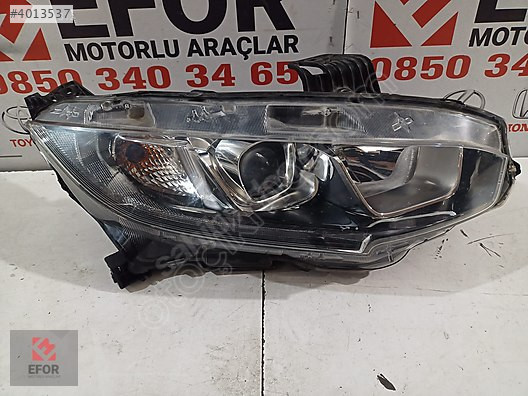 HONDA CİVİC SAĞ FAR ORJİNAL ÇIKMA YEDEK PARÇA 16-21