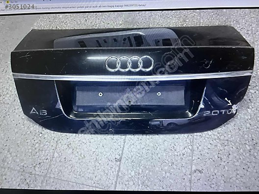 AUDİ A6 SERİ BAGAJ KAPAĞI