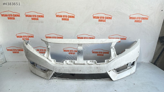 Honda civic fc5 ön tampon orijinal çıkma beyaz renk