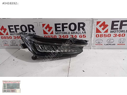 HONDA CİTY SAĞ FAR ÇIKMA ORJİNAL YEDEK PARÇA 21-24 MODEL