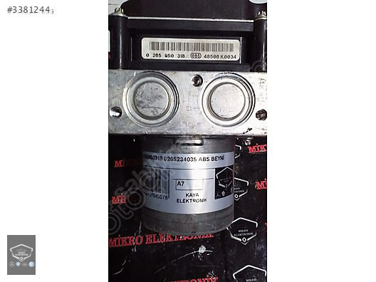 BMW X3 ABS BEYNİ 0265234035 0265950318 3451 6762059-01