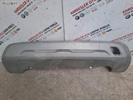 Opel crosland x arka tampon alt eki