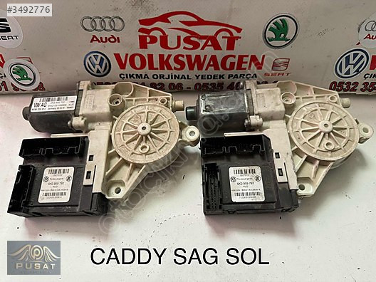 VOLKSWAGEN CADDY ÇIKMA CAM MOTORU 5K0 959 792 5K0 959 793