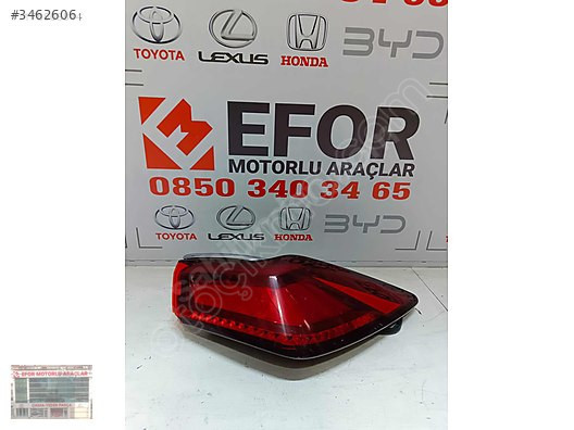 BYD ATTO3 SAĞ DIŞ STOP ORJİNAL ÇIKMA YEDEK PARÇA 23-24