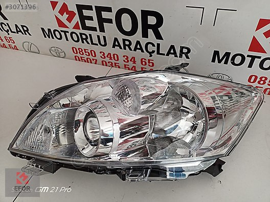 TOYOTA AURİS SIFIR SAĞ FAR 10-13 OEM NO: 81170-02540