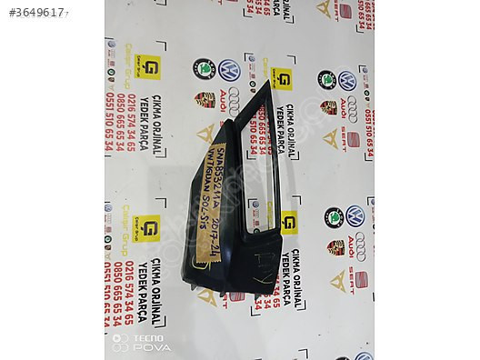VOLKSWAGEN TİGUAN 2017-2024 ÖN TAMPON SOL SİS KAPAĞI OEM 5na8532