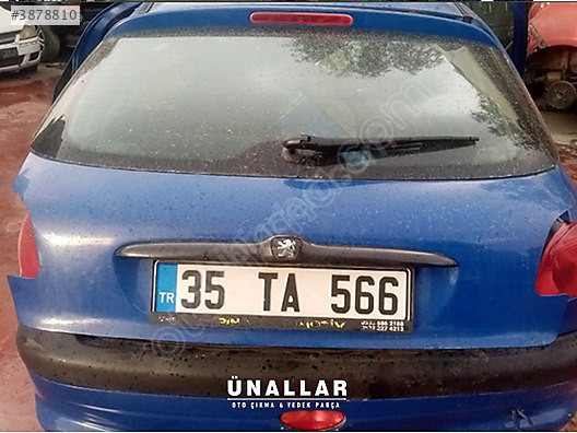 PEUGUOT 206 BAGAJ ve TÜM AKSAMLARI | ÜNALLAR OTO ÇIKMA |