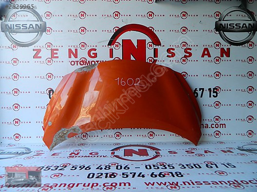 Nissan Micra K14 2020-2022 Ön Kaput Turuncu Çıkma Yedek Parça