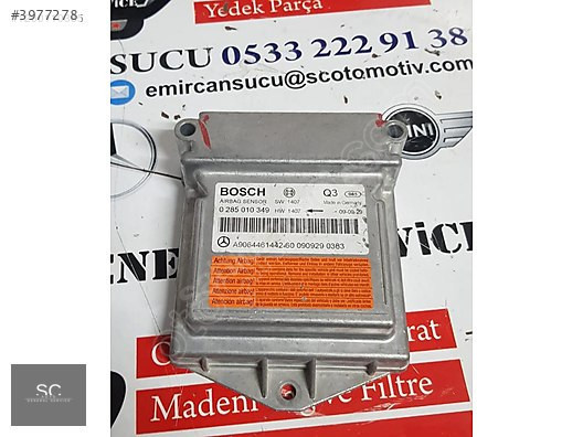MERCEDES SPRİNTER AİRBAG BEYNİ 0285010349