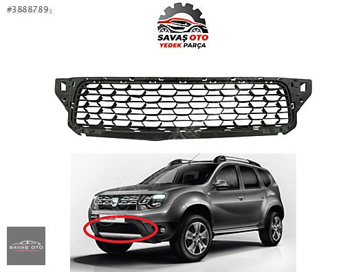 DACİA DUSTER ÖN TAMPON IZGARASI PANJURU 2013+ 622540347R