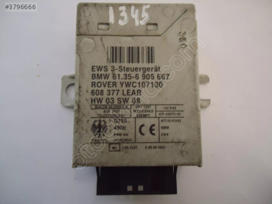 Bmw Ews3 Modülü / 61.35-6905667 / 61.35-6905668 / 61.35-6905670