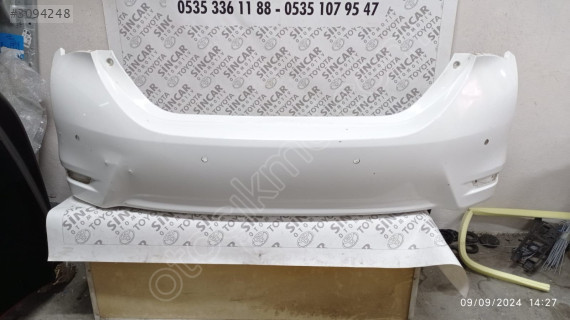 2013-2018 Toyota Corolla Orjinal Çıkma Arka Tampon