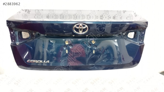 TOYOTA COROLLA 2019 2024 BAGAJ KAPAĞI GÖÇÜKLÜK ÇIKMA