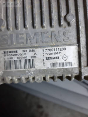 S105280015  a 7700111209 RENAULT MEGANE ŞANZIMAN BEYNİ