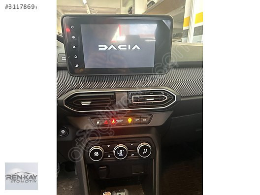 DACİA SANDERO STEPWAY 2023-24 MULTİMEDYA EKRAN ORJ RENKAY OTO