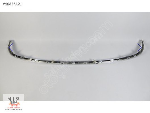 RENAULT MEGANE-3-HB-2012/2013 ÖN TAMPON PANJUR ÇERÇEVESİ NİKELAJ