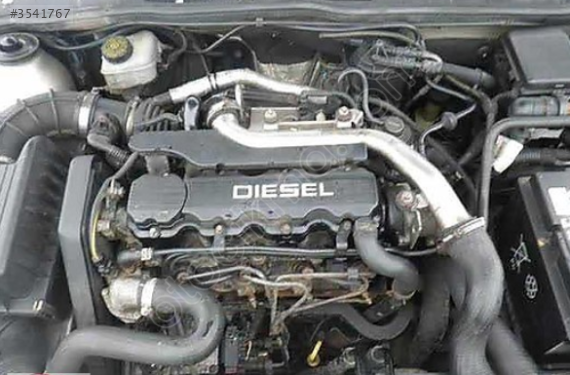 OPEL ASTRA G 1.7 8V MOTOR YARIM MOTOR KRANK BLOK ÜST KAPAK BİYEL
