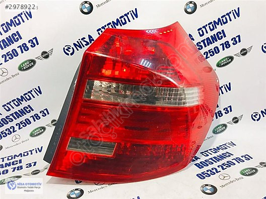 BMW 1 SERİSİ E87 KASA SAĞ STOP LCİ LEDLİ ORJ ÇIKMA 63217164956