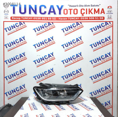 VOLKSWAGEN PASSAT B8 SAĞ FAR YEDEK PARÇA ÇIKMA