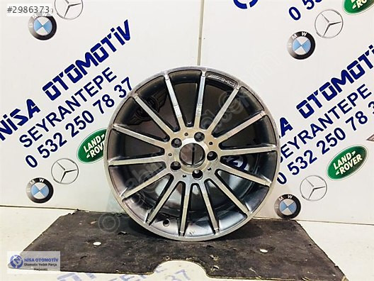 MERCEDES A SERİSİ W176 A180 JANT AMG 7.5 J X 18 H2 ET52 ORJ