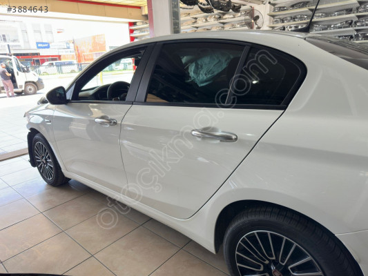 2015-2025 Fiat Egea Hatasız Dolu Sökme Beyaz Sol Arka Kapı