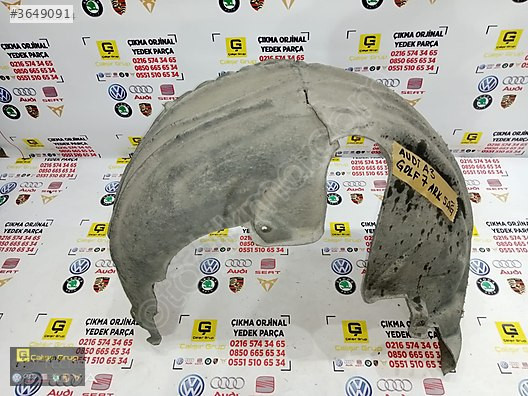 VOLKSWAGEN GOLF 7 SAĞ ARKA DAVLUMBAZ ÇIKMA SÖKME YEDEK PARÇA