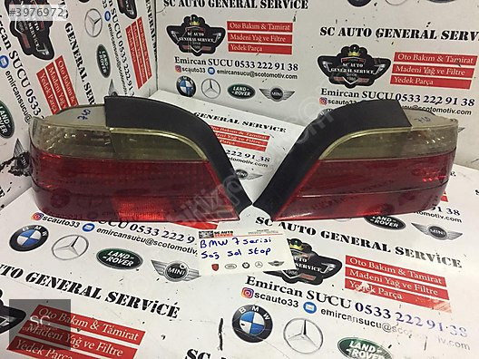 BMW 7 SERİSİ E38 SAĞ SOL STOP