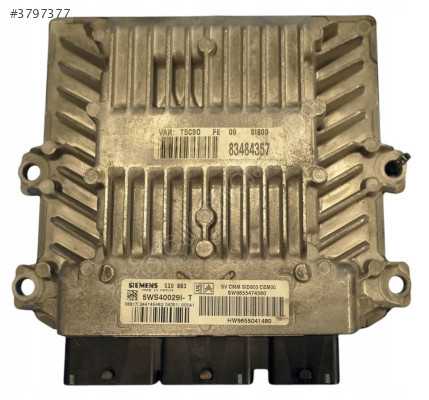 Peugeot 307 2.0 Motor Beyni / 5WS40029I-T