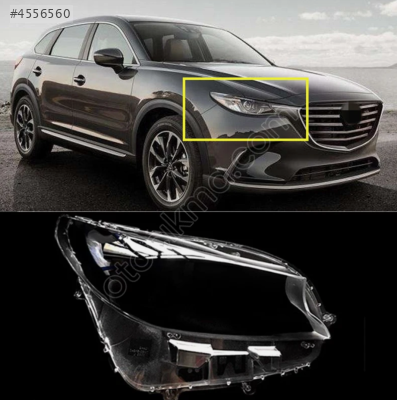 MAZDA CX9 SIFIR SAĞ FAR CAMI 2016-2023