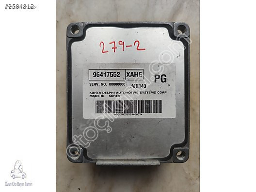 Chevrolet Aveo Kalos 1.4 Motor Beyni 96417552- XAHE - PG - M