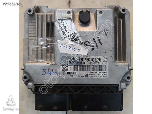 Volkswagen Motor Beyni 03C906016FQ - 0261S08206 - MED17.5.5