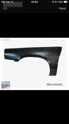 Renault 9 sol çamurluk