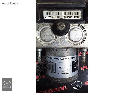 0265230390 0265951118 SMART FORTWO ABS BEYNİ
