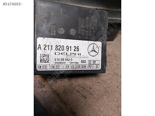 C VE E KASA MERCEDES ALARM BEYİN ORJİNAL