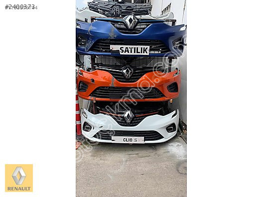 RENAULT CLIO 5 ÇIKMA ORJİNAL ÖN TAMPON VE DİĞER PARÇAL
