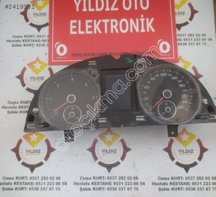 VOLKSWAGEN PASSAT B7 CIKMA GOSTERGE SAATI 3AA920871A