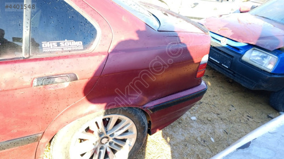 BMW e36 3.18 sol arka çamurluk kesme