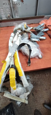 BMW X5 e53 kasa çıkma tavan airbag 30317948 31317949