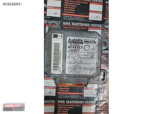 550466500 7700412341C RENAULT AİRBAG BEYNİ