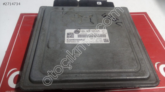 VW Polo 1.6 TDI CR MOTOR BEYNİ 03L906023ME
