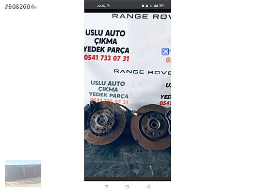 Porsche Cayenne ön disk