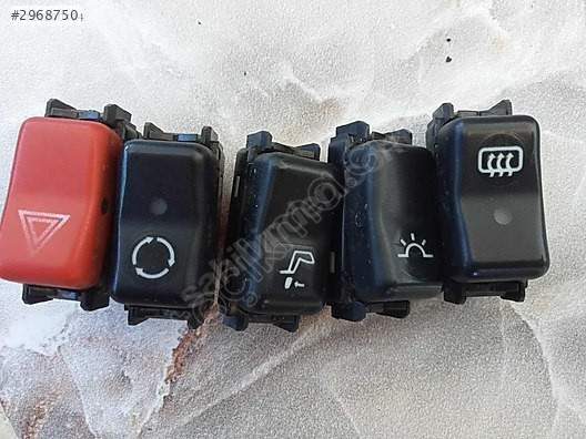 MERCEDES W124 ÇEŞİTLİ PANEL DÜĞMELERİ ORJİNAL