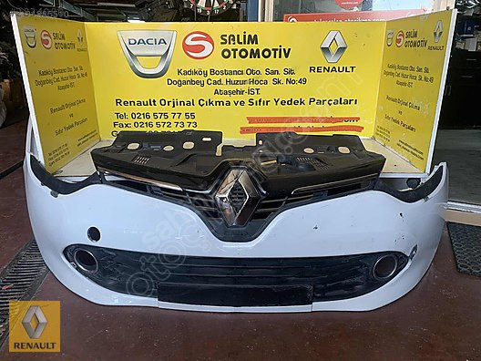 Orjinal Çıkma Renault Clio 4 Ön Tampon ve Diğer Parçaları