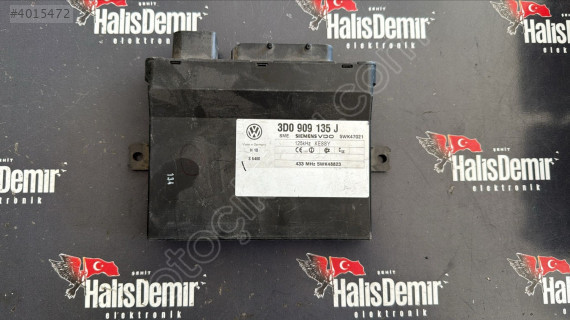 VOLKSWAGEN TOUAREG KEYLESS KONTROL BEYNİ 3D0909135J