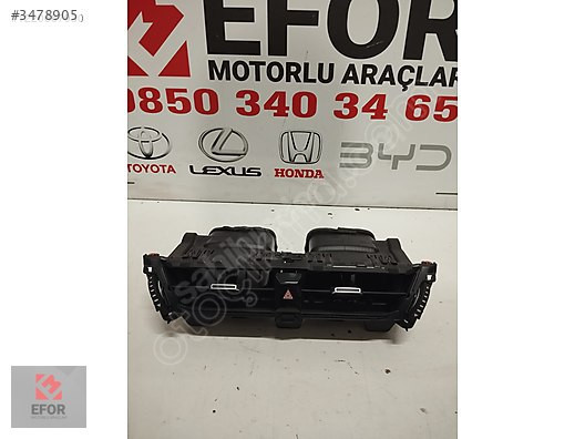 TOYOTA COROLLA ORTA HAVALANDIRMA ORJİNAL SÖKME YEDEK PARÇA 19-24