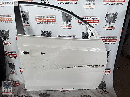 HYUNDAİ BAYON SAĞ ÖN KAPI ÇIKMA ORJİNAL TEMİZ BEYAZ
